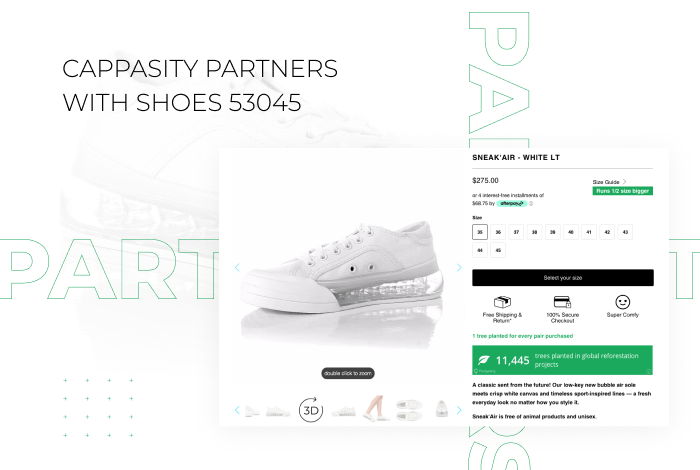 Cappasity Partners with SHOES 53045, a Viral Sneaker Brand - Cappasity